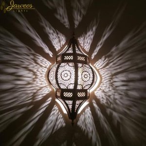 Antique Brass Moroccan Wall Sconce