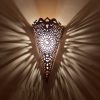 Antique Brass Moroccan Wall Sconce