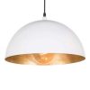 Dome White Brass Light Fixture - Ref.1178
